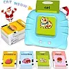 Toddler Toys for 2 3 4 5 Year Old, Boys Girls Birthday Gifts, Talking Flash Cards Reader with 224 Words, Speech Development Toys, Electronics Learning Activities, Preschooler Travel Essentials