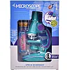 Generic Plastic Microscope Toy With Speciments For Children Set Of 4 Pieces - Multi Color