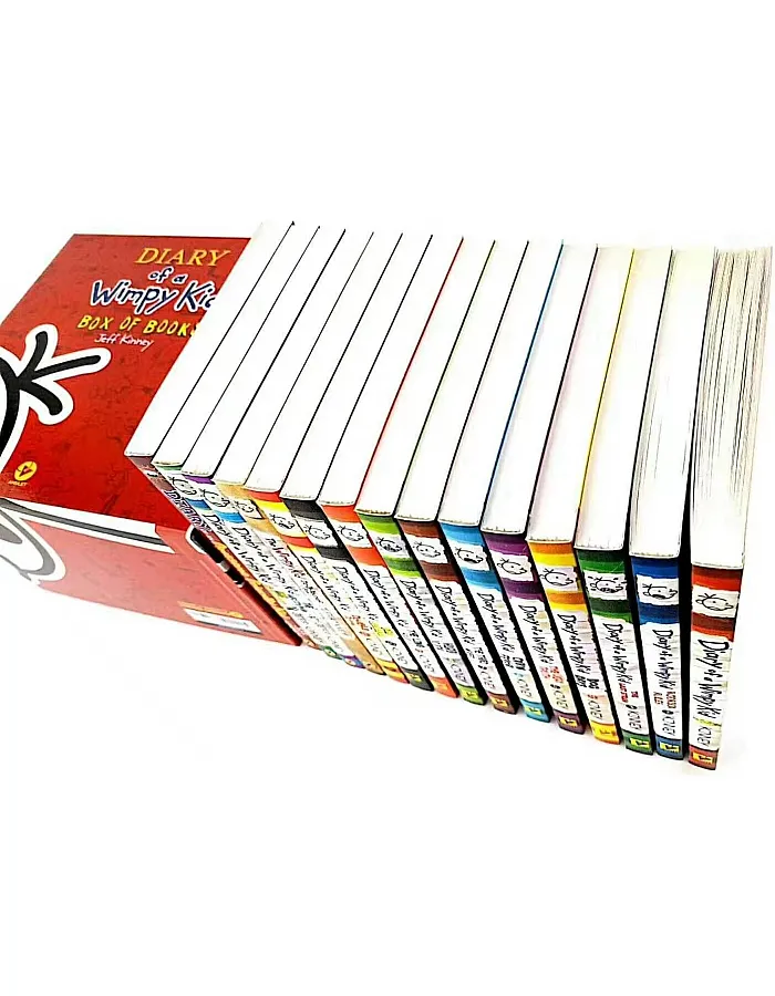 Diary of a Wimpy Kid 16 Books Complete Collection Set New(Diary of a Wimpy Kid,Rodrick Rules,The Last Straw,Dog Days,The Ugly Truth,Cabin Fever,The Third Wheel,Hard Luck,The Long Haul,Old School...