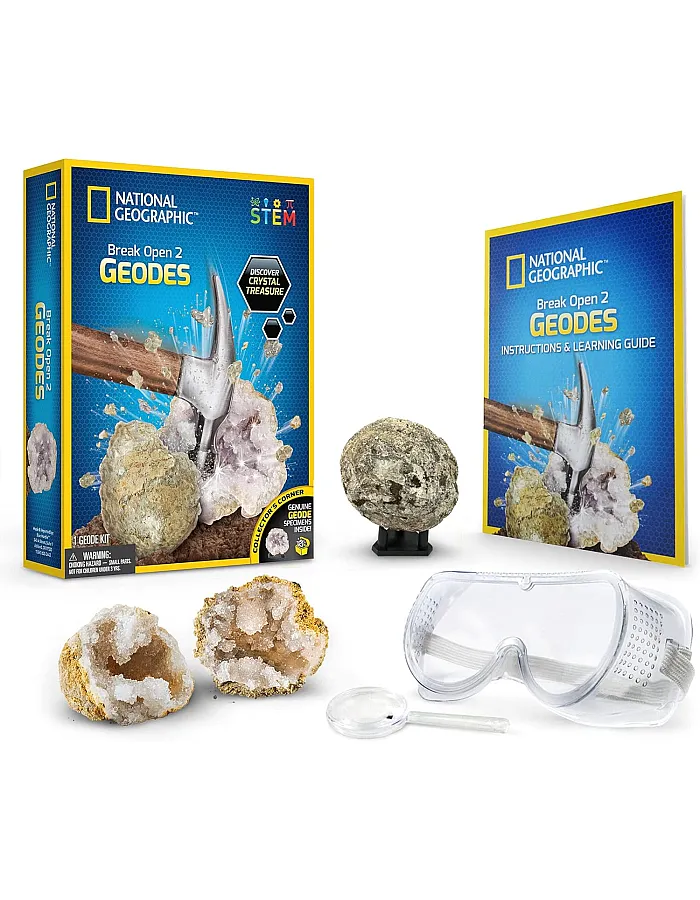 National Geographic Break Open 2 Geodes