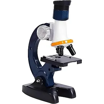 Next Store Educational Microscope for Kids - 1200X Optical Microscope Set for Science Education, Multiple Lenses, 100X-400X-1200X Magnifier, Ages 6+