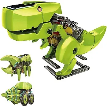 mixfeer 3 in 1 Solar Robot DIY Children Intelligence Solar Toy Solar Handmade Toy Set STEM Science Toy Scientific Physics Experiment Dinosaur Insect Drilling Machine Assembly Model