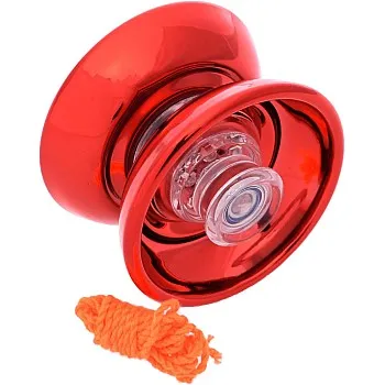 Generic High Speed Spinner Yoyo Toy - Red, Ages 5-8, Metal