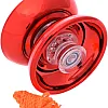 Generic High Speed Spinner Yoyo Toy - Red, Ages 5-8, Metal