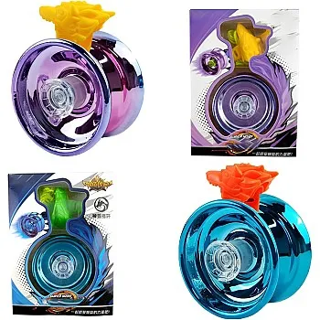 JoJo for Children / Adults, JoJo Children, Yoyo Children, Aluminium Yoyo, Professional Yoyo for Children and Beginners, with Beast Ring for Beginners and Professional Players, Pack of 2