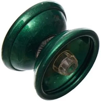 Metal Yoyo Toy Characterized Speed Ball Bearings With Long Rope Entertaining Game And Add More Fun For Kids - Green