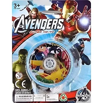 Next Store Metal Yoyo for Kids – Superhero Edition, Entertaining and Educational Toy with Unique Design, Control Skill Toy (Blue)