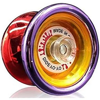 Yoyo ball high speed three bearing extreme competitive king yo-yo children 's educational toys, Red