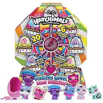 HATCHIMALS CollEGGtibles - Mystery Wheel with 20 Surprises (Style May Vary)