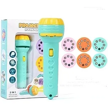Animal Projector & Searchlight Toy for Kids – Interactive Toy with Cool Lights Projects Unique Animal Images for Kids of All Ages.(Blue)