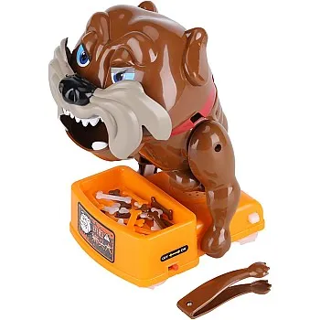 Funny Electronic Pet Dog Toys,Tricky Toy Games,Flake Out Bad Dog Bone Cards,Tricky Toy Games for Parent Child Kid Play Toy