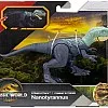 Rebirth Strike Attack Nanotyrannus Dinosaur Toy, Single Strike Action, Authentic & Posable by Jurassic World