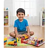 City Fire Rescue Series Toy Set, Professional Emergency Vehicle Collection, Includes Fire Trucks, Rescue Figures, Hydrant, Extinguisher, Multicolour