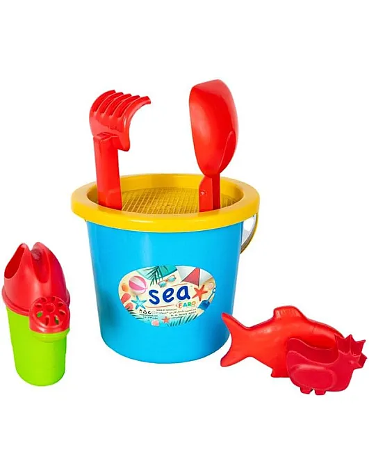 Printed Beach Toys Set -6 Pieces