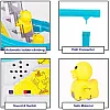 Wonka Rotating Duck Amusement Park Toy for Kids – Sliding Track with Moving Ducks and Lights
