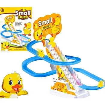 Wonka Rotating Duck Amusement Park Toy for Kids – Sliding Track with Moving Ducks and Lights