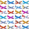 KIDSZONE 25/50/100 Pcs Foam Gliders Planes Toys for Kids, Paper Airplane, Party Favors Goodie Bag Stuffers, Outdoor Flying Toys, Bulk for Classroom Prizes Boys and Girls Gift (Set of 50)