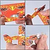KIDSZONE 25/50/100 Pcs Foam Gliders Planes Toys for Kids, Paper Airplane, Party Favors Goodie Bag Stuffers, Outdoor Flying Toys, Bulk for Classroom Prizes Boys and Girls Gift (Set of 25)