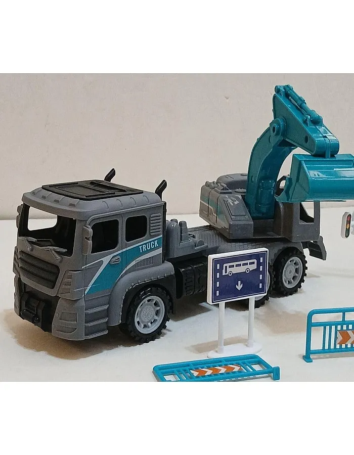 ENNGINEERING VEHICLE TOY SET/BLUE