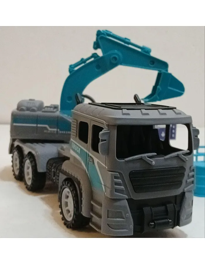 ENNGINEERING VEHICLE TOY SET/BLUE