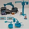 ENNGINEERING VEHICLE TOY SET/BLUE
