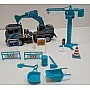 ENNGINEERING VEHICLE TOY SET/BLUE