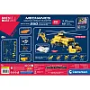Clementoni - Rescue Helicopter Assembly 250pcs boy toys, girl toys, birthday gift, Christmas gift, growth, fun, for kids.