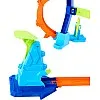 Hot Wheels - JFH36 Acrobatic Stunt Tracks, Spiral Track for Loop and Stunts, Foldable and with Car Included, Speed Snap Track Pieces and Adapters, Toy for Children, 4+ Years Old, JFH36