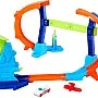 Hot Wheels - JFH36 Acrobatic Stunt Tracks, Spiral Track for Loop and Stunts, Foldable and with Car Included, Speed Snap Track Pieces and Adapters, Toy for Children, 4+ Years Old, JFH36