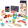 Battat Education – Wooden Letter Train Set – Alphabet Toy Train – Letter Train – ABC Train Toy – 3 Years + – ABC Railway