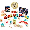 Battat Education – Wooden Letter Train Set – Alphabet Toy Train – Letter Train – ABC Train Toy – 3 Years + – ABC Railway