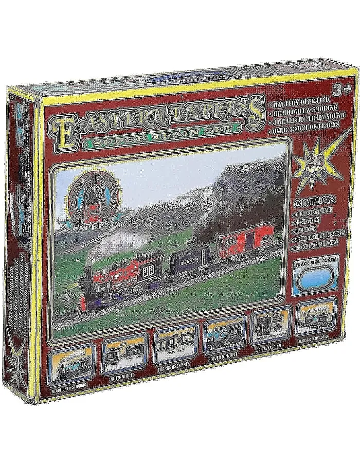 Eastern Express Super Train Set Toy for Kids, 23 Pieces