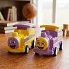 Press-and-Go Toy Train for Kids – 2 Pieces