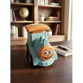 Press-and-Go Toy Train for Kids Ages 3 and Above -3