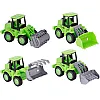 3A Boys F-20 Plastic Trucks Toy 4 Piece Green