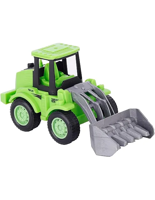 3A Boys F-20 Plastic Trucks Toy 4 Piece Green