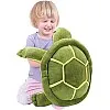 KIDSZONE Soft Plush Sea Turtle Toy – Cuddly & Huggable Ocean Animal for Kids, Girls & Boys, Perfect Birthday Gift