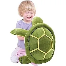 KIDSZONE Soft Plush Sea Turtle Toy – Cuddly & Huggable Ocean Animal for Kids, Girls & Boys, Perfect Birthday Gift