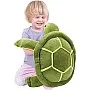KIDSZONE Soft Plush Sea Turtle Toy – Cuddly & Huggable Ocean Animal for Kids, Girls & Boys, Perfect Birthday Gift