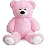 SNOWOLF XXL Giant Teddy Bear with Buttons Eyes 110cm - Large Soft Teddy Bear - Birthday Valentine's Day Christmas Gift (1.1m, Pink)