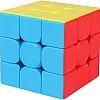 مكعب سحري 3 سي ميلونج 3 × 3 بدون ستيكر، لعبة بازل سرعة تقليدية تعليمية للصف الدراسي للأطفال من مويو