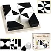 Block Puzzle, Hidden Geometric Shape Pattern Jigsaw, Brain Teaser Puzzle Game, Desktop Game for Early Education Age Group 3
