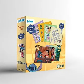 Nilco Disney Stitch Puzzle and Maze Game Kit