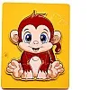 Wooden Puzzle For Kids Educational Animal Puzzle Multicolor (Monkey)