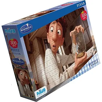 Nilco Disney Ratatouille Puzzle 300-Pieces Set, 65 cm x 42 cm Size