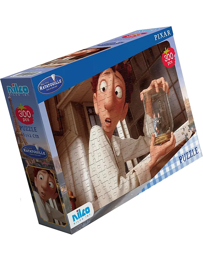 Nilco Disney Ratatouille Puzzle 300-Pieces Set, 65 cm x 42 cm Size