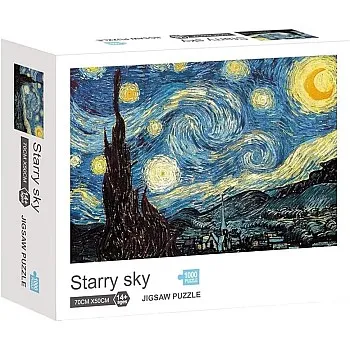 بازل ذا ستاري سكاي المميزة و المكونة من 1000 قطعة بحجم 500 ملم × 700 ملي ( PUZZLE THE STARRY SKY )