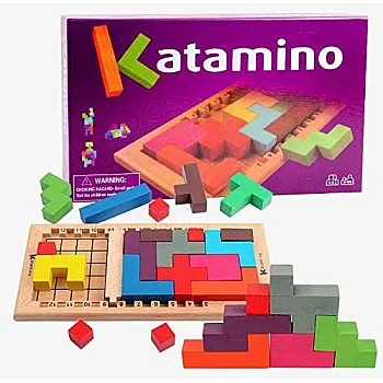 Katamino Baby's Educational Wooden Puzzle Toy