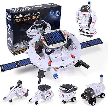 COBFDHA STEM Toys for Kids Ages 8-12, Solar Robot Science Kits Gifts for 8-14 Year Old Teen Boys Girls, 120Pcs Building Experiments for Teenage Ages 9 10 11 13