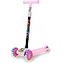 3-Wheels Scooter | Adjustable Height | LED Light |Toddler Pedal for Girls and Boys,Folding Kids Scooter with Flashing Wheels for Ages 2-12